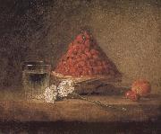 Jean Baptiste Simeon Chardin, With wild strawberry basket